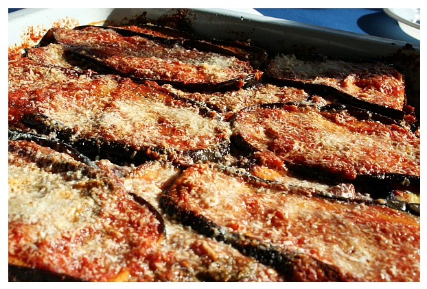 Ricetta della parmigiana di melanzane dietetica