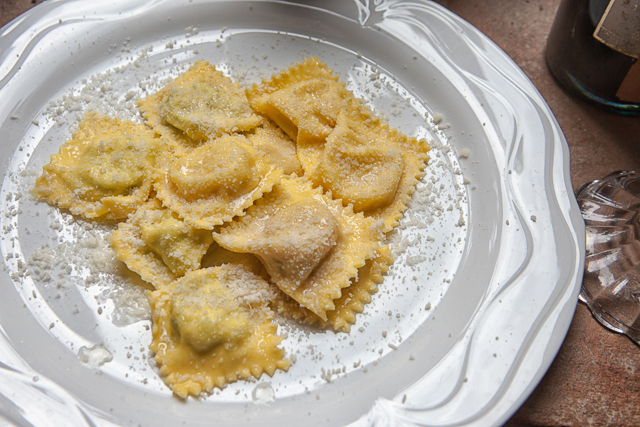 ricetta italiana ravioli di zucca