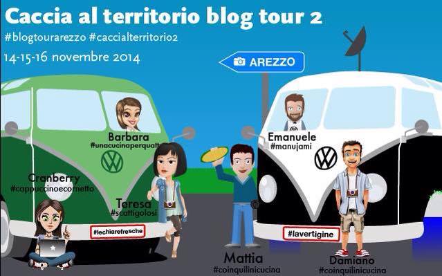 Caccia al territorio Blog tour Arezzo