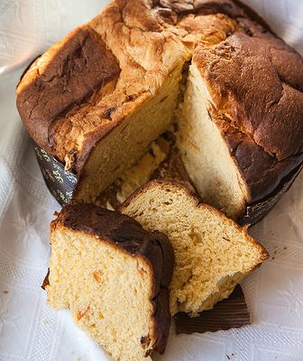 Panettone estivo all'albicocca