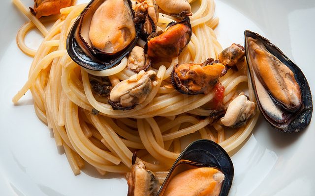 Spaghetti con le cozze