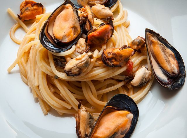 Spaghetti con le cozze