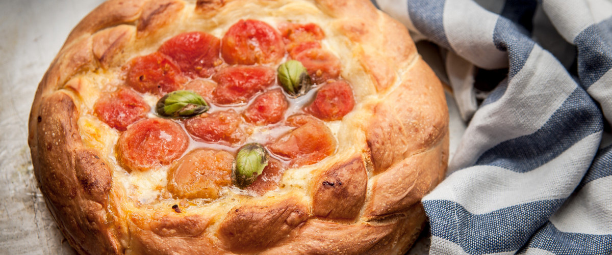 Focaccia “delicata sorrentina” #Bufalainfermento