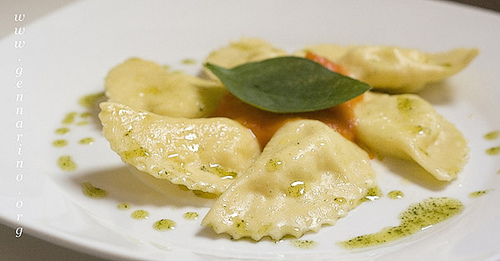 Ravioli al provolone del Monaco