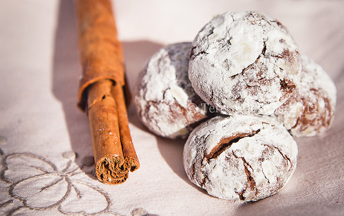 Biscotti croccanti al cioccolato, Chocolate crackles di Martha Stewart