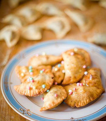 ricetta calzoncelli di castagne vegan