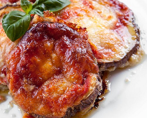 parmigiana di melanzane leggera