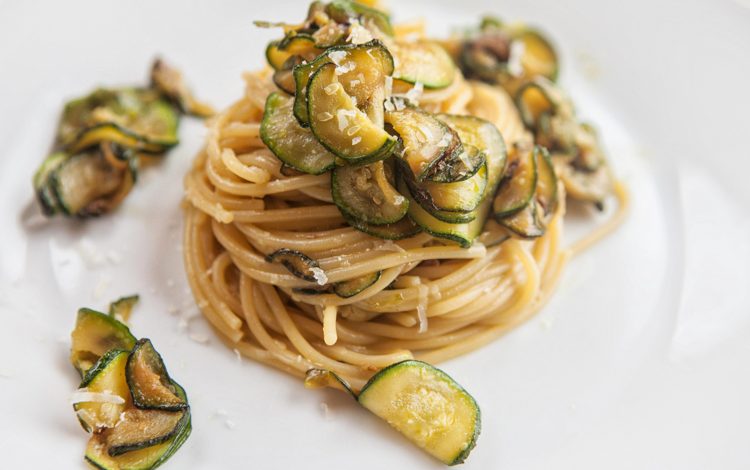 Spaghetti alla Nerano in versione light