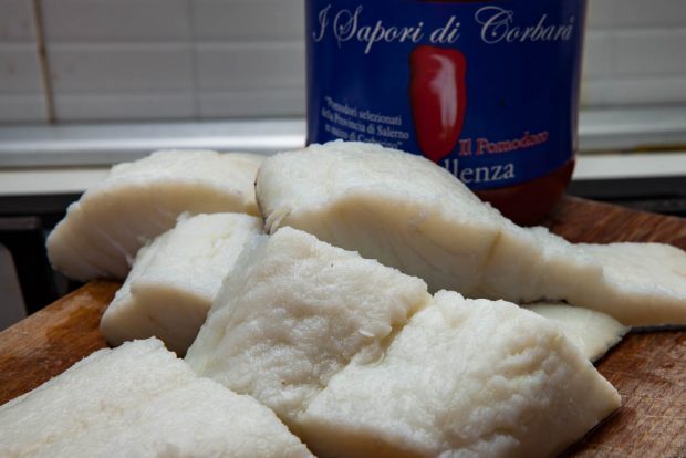 baccala al pomodoro
