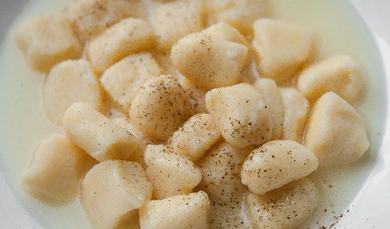 gnocchi di ricotta al parmigiano reggiano