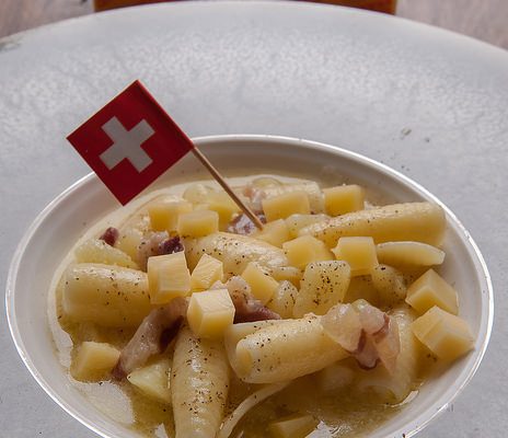 Pasta e patate all'Emmentaler DOP