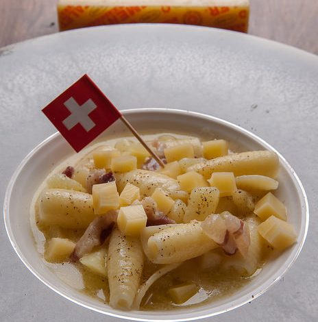 Pasta e patate all'Emmentaler DOP