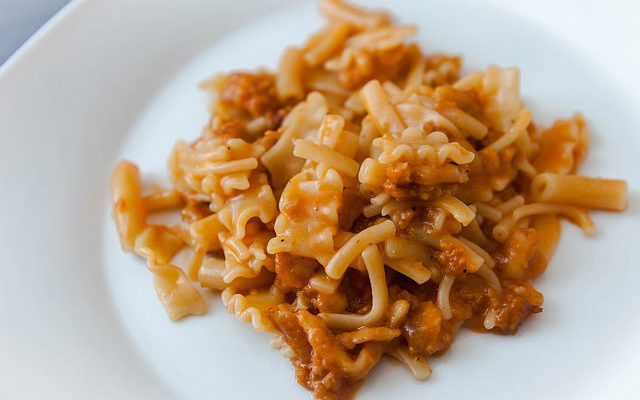 ragu di croste di parmigiano
