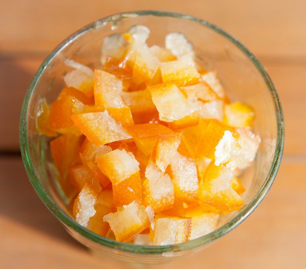 Scorze di arance candite senza glucosio